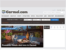 Tablet Screenshot of carmel.com